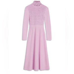 Scanlan Theodore Crepe Knit Daisy Dress